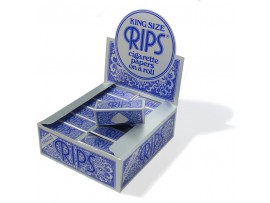 Rips Blue king size rolling papers *53mm Wide & 5M Long* - 3 / 6 / 12 / 24 Rolls